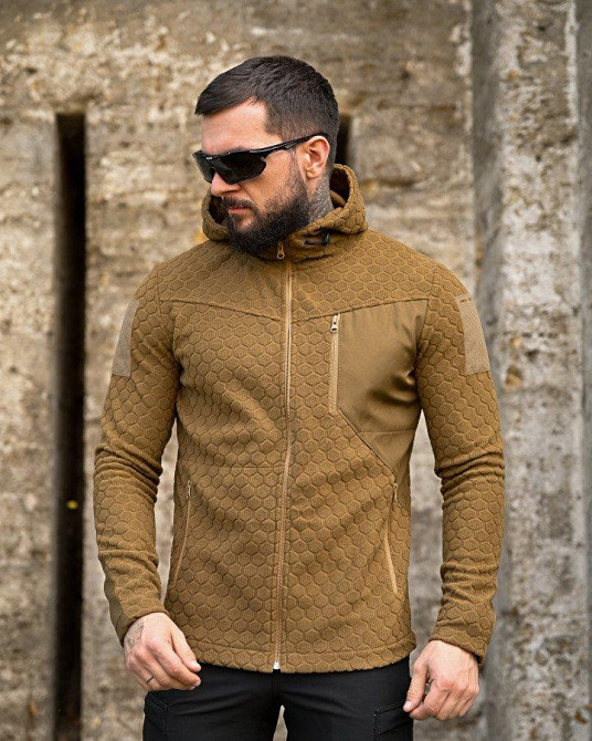 Тактична флісівка KM URBAN кайот ПП7998 Одеса - фото 1