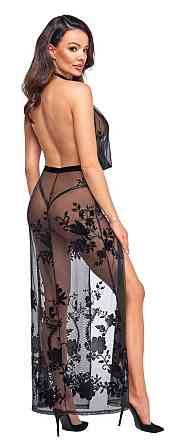 Черное платье Noir dress long XL Sex Aura Киев