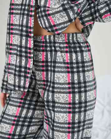 Жіночий костюм зі штанами Фліс на ґудзиках Карта Lady Secret 94101 Київ