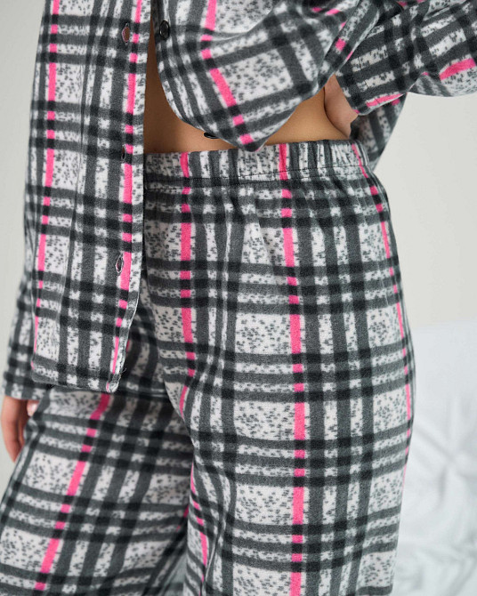 Жіночий костюм зі штанами Фліс на ґудзиках Карта Lady Secret 94101 Київ - фото 6