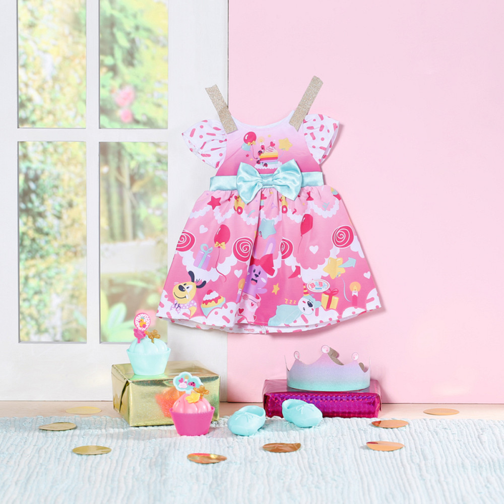 Набір одягу для ляльки Baby born - День народження делюкс Дніпро - фото 7