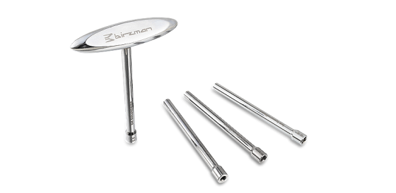 Ключ для спиц Birzman c Т-образной ручкой, серебристый Київ