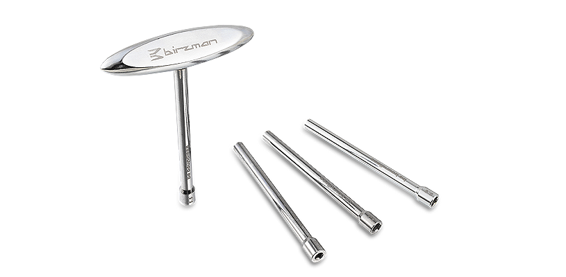 Ключ для спиц Birzman c Т-образной ручкой, серебристый Київ - фото 1