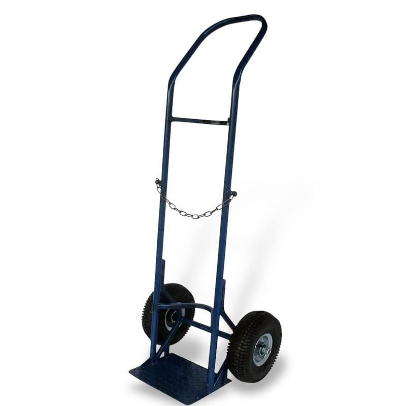 Тележка для газовых баллонов ТКК-260КНП с цепью фиксации, усиленная рама, колеса 260 мм, до 200 кг Харьков - изображение 2