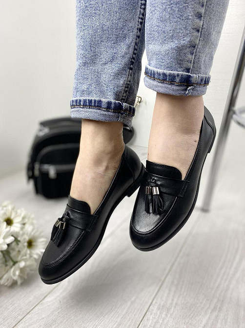 Kadar Туфлі жіночі KADAR 00-0868952 чорні (весна-осінь, шкіра натуральна) (2680) 36-40 Коломыя - изображение 4