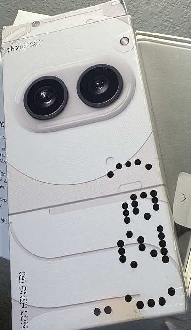 Смартфон Nothing Phone 2A, 12/256Gb. Milk / White A142 Киев - изображение 2