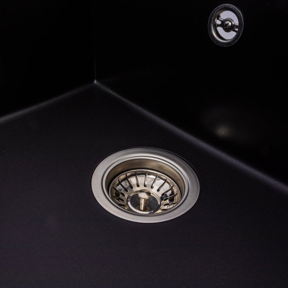 Гранітна мийка VALESO MAGNUM 7950 матова Чорна Коломыя - изображение 13