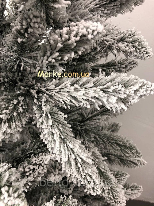 Ялинка штучна із пвх засніжена Вікторія 220см 2,2м Київ - фото 4