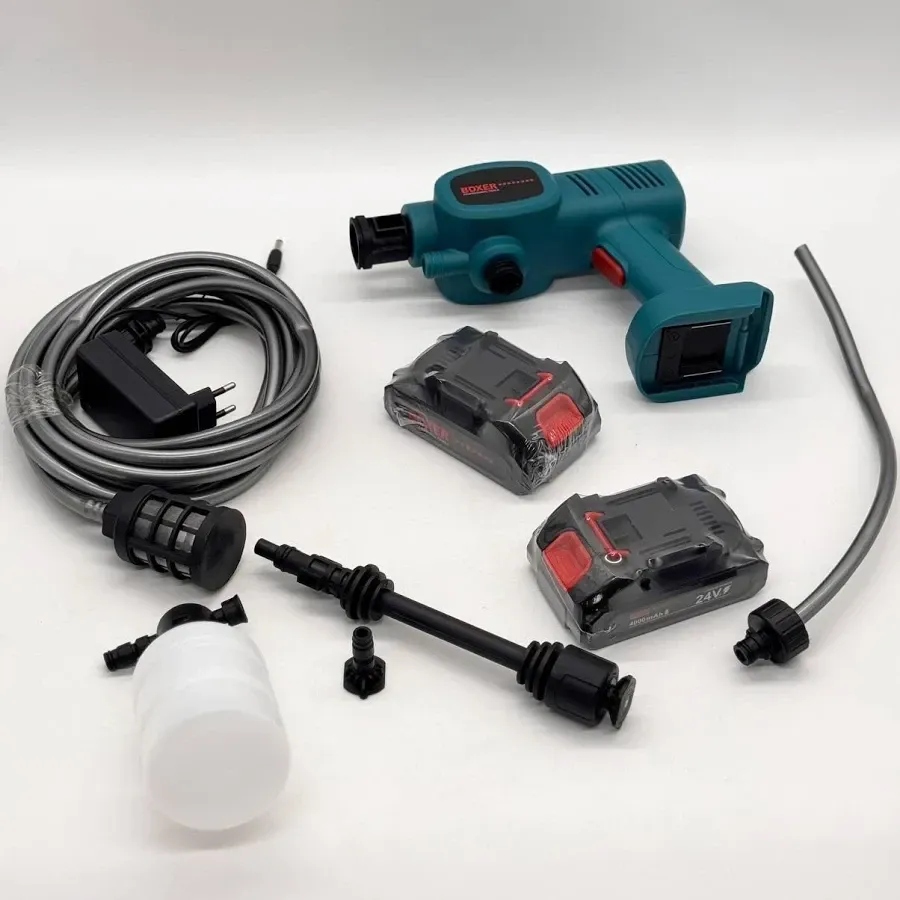 Акумуляторна мийка Високого Тиску BX-3219, 1 Акумулятора 24В, Потужність 550Вт, Витрата Води 4 Л/хв, 5м Одеса - фото 12