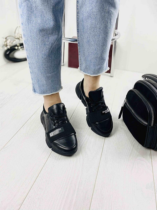 VLADEKS Кросівки жіночі VLADEKS 1074 чорні (весна-осінь, шкіра натуральна) (3180) лише 38р. Коломия - фото 5