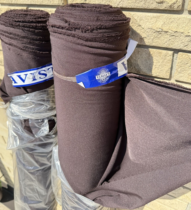 Ткань / опт / габардин коричневый - от 5 м. Киев - изображение 2