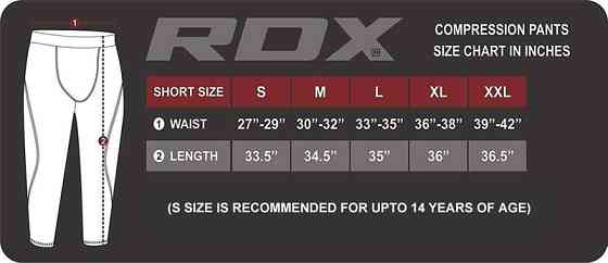 Штани компресійні RDX 2XL Кам'янське