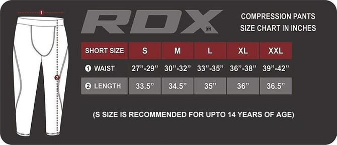 Штани компресійні RDX 2XL Кам'янське - фото 2