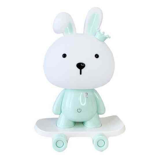 Нічник дитячий «Зайчик на скейті» MGZ-1407(Blue) живлення від USB Вінниця