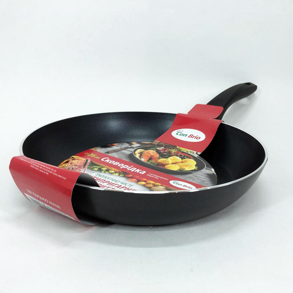 Прочная сковородка с антипригарным покрытием, Сковородка качественная удобная на кухню SP-88 Львов - изображение 12