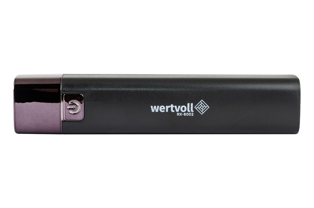 WERTVOLL Ліхтар WERTVOLL 3 режими LED Li-ion 1200 mAh/t 7000 K/80 lum powerbank ABS 122х25 мм B Киев - изображение 3