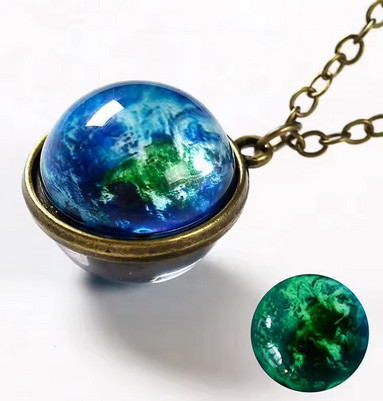 Кулон стильный на цепочке Земля Киев - изображение 1