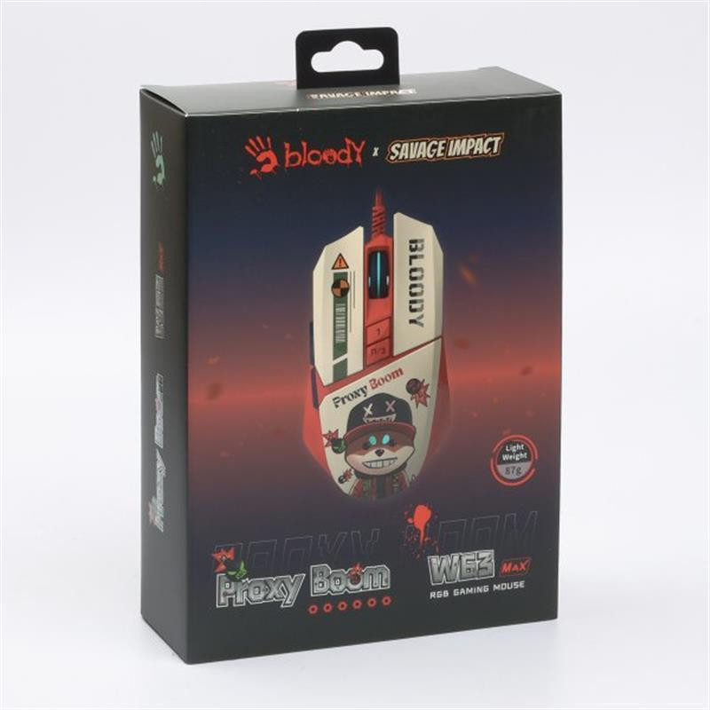 Миша A4Tech Bloody W63 Max Proxy Boom ( З малюнком ) Харків - фото 11