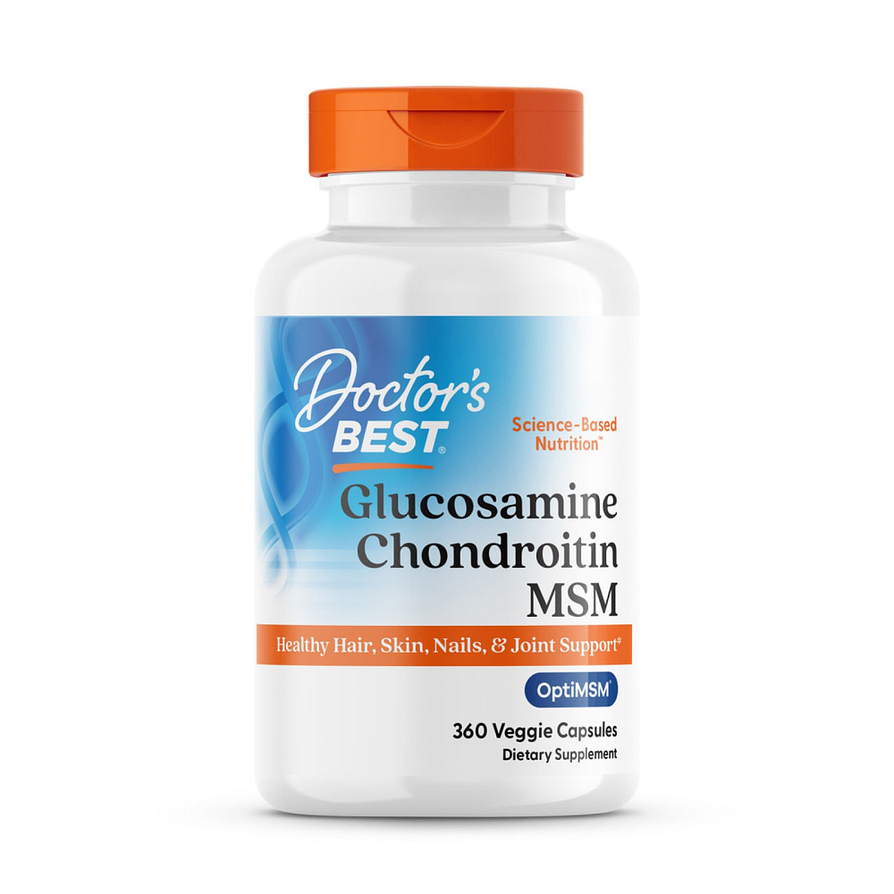 Глюкозамин хондроитин с OptiMSM (Glucosamine Chondroitin MSM) 360 капсул Киев - изображение 2