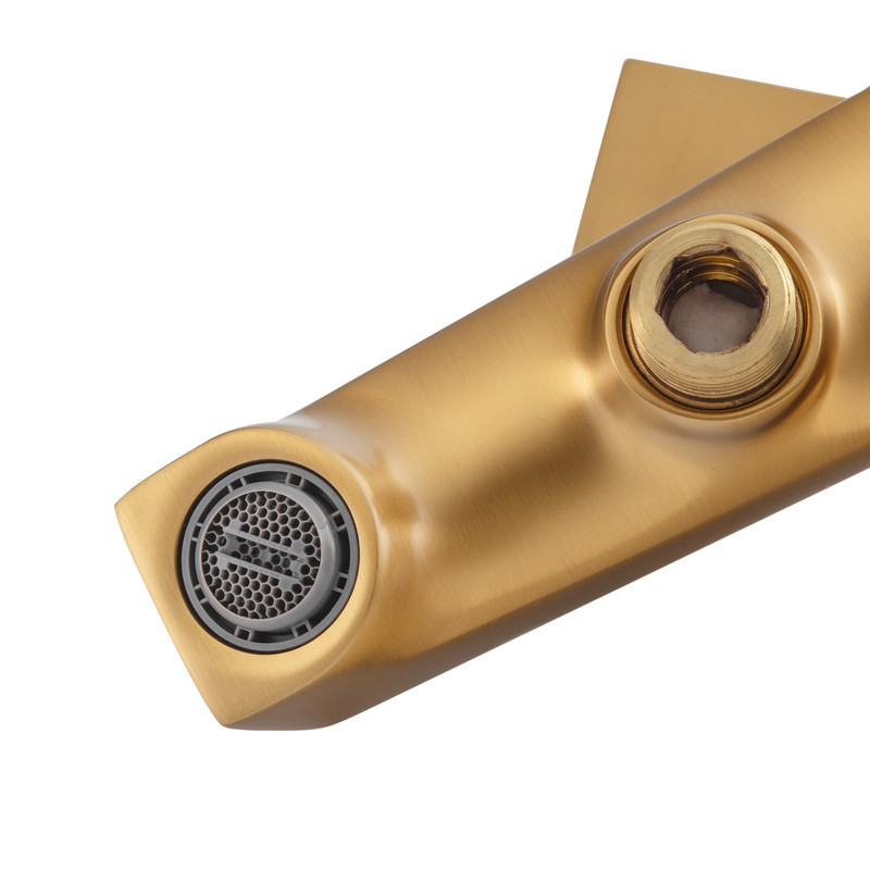 Змішувач для ванни Haiba GAUDI 009 EURO BRUSHED GOLD (HB9599) Київ - фото 5