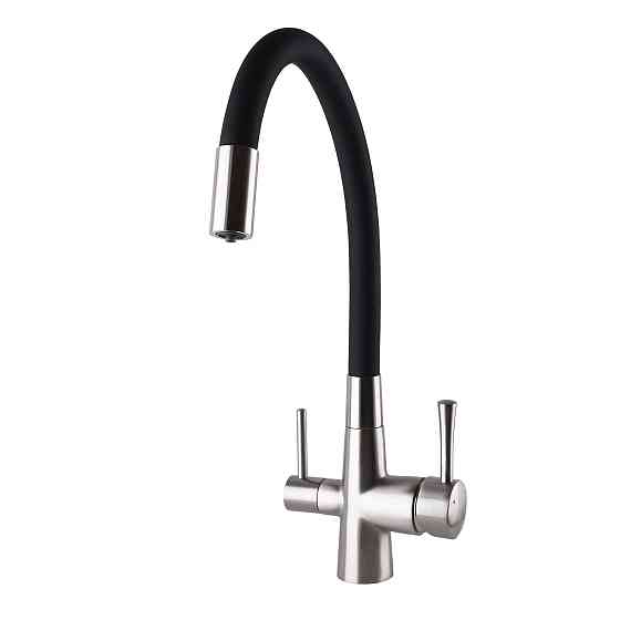 Змішувач для кухні під осмос Globus Lux LAZER GLLR-0903-8-STSTEEL Луцк