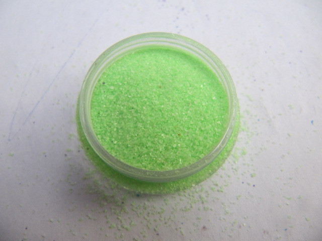 Бархатный песок салатовый 5г Киев - изображение 2