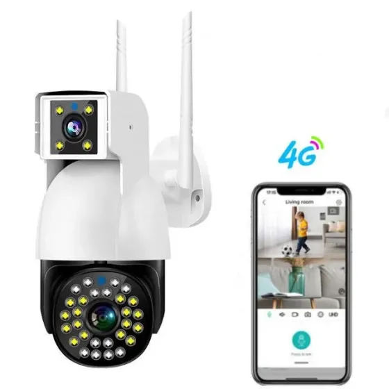 Камера DUAL CAMERA P12 WIFI IP 360/90 V380PRO 3+3.0mp вулична. мк Київ