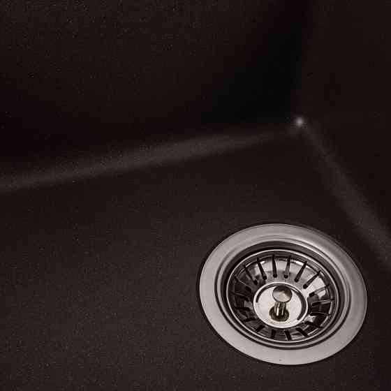 VALESO Гранітна мийка для кухні VALESO LIANA 6243 матова Темна скеля Коломыя