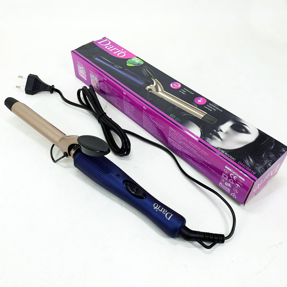 Щипці для укладання та завивки DARIO DHC6519 65 Вт, Щипці гофре для об'єму волосся YI-67 Київ - фото 1