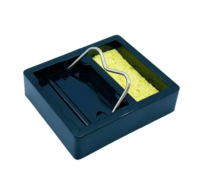 Подставка для паяльника карболитовая с губкой Полтава - изображение 1