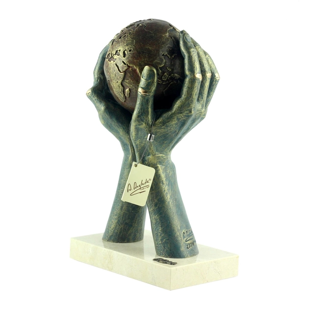 Статуэтка ANGLADA Мир в твоих руках, бронза Ровно - изображение 3