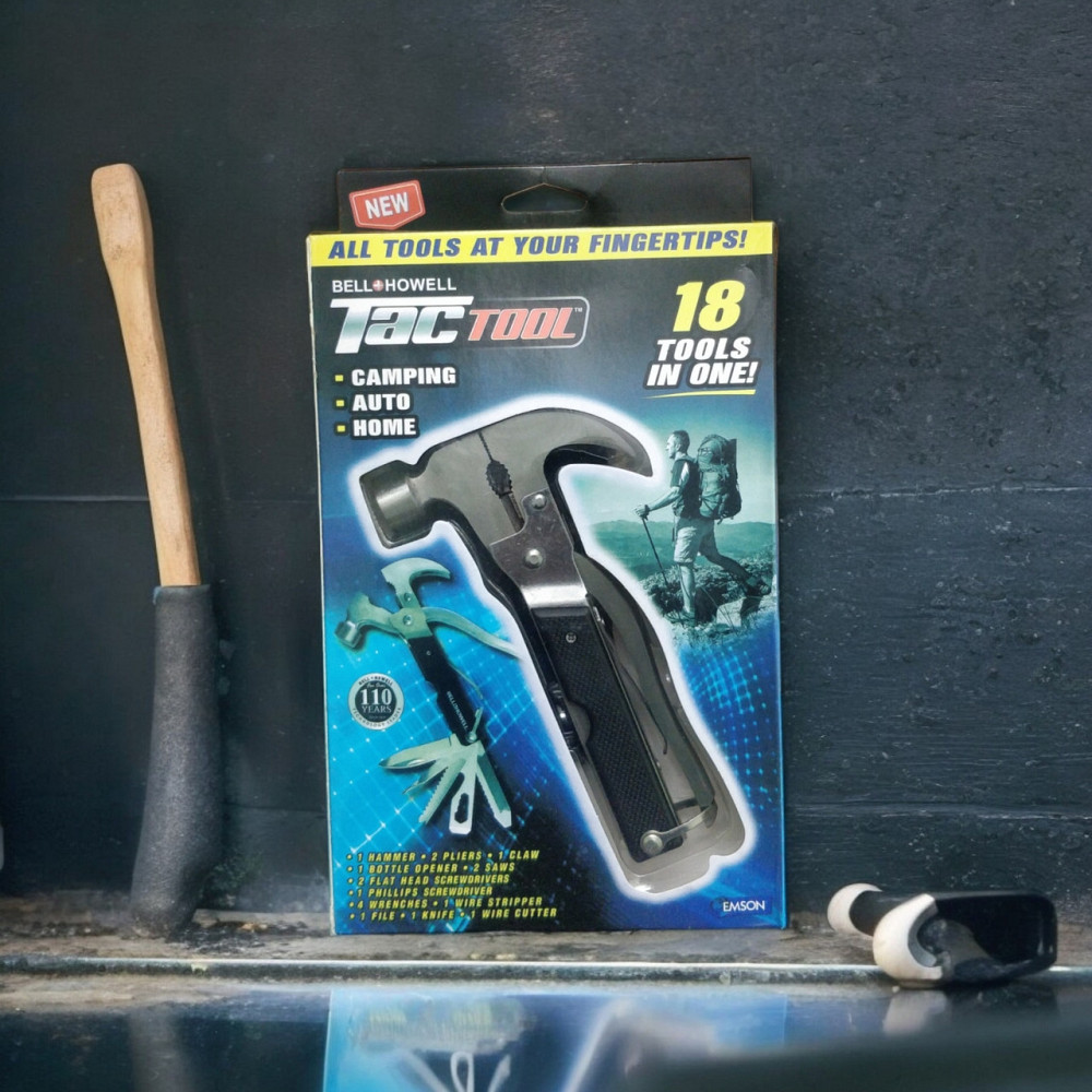 Мультитул 18 в 1. молоток... TacTool Одеса - фото 1