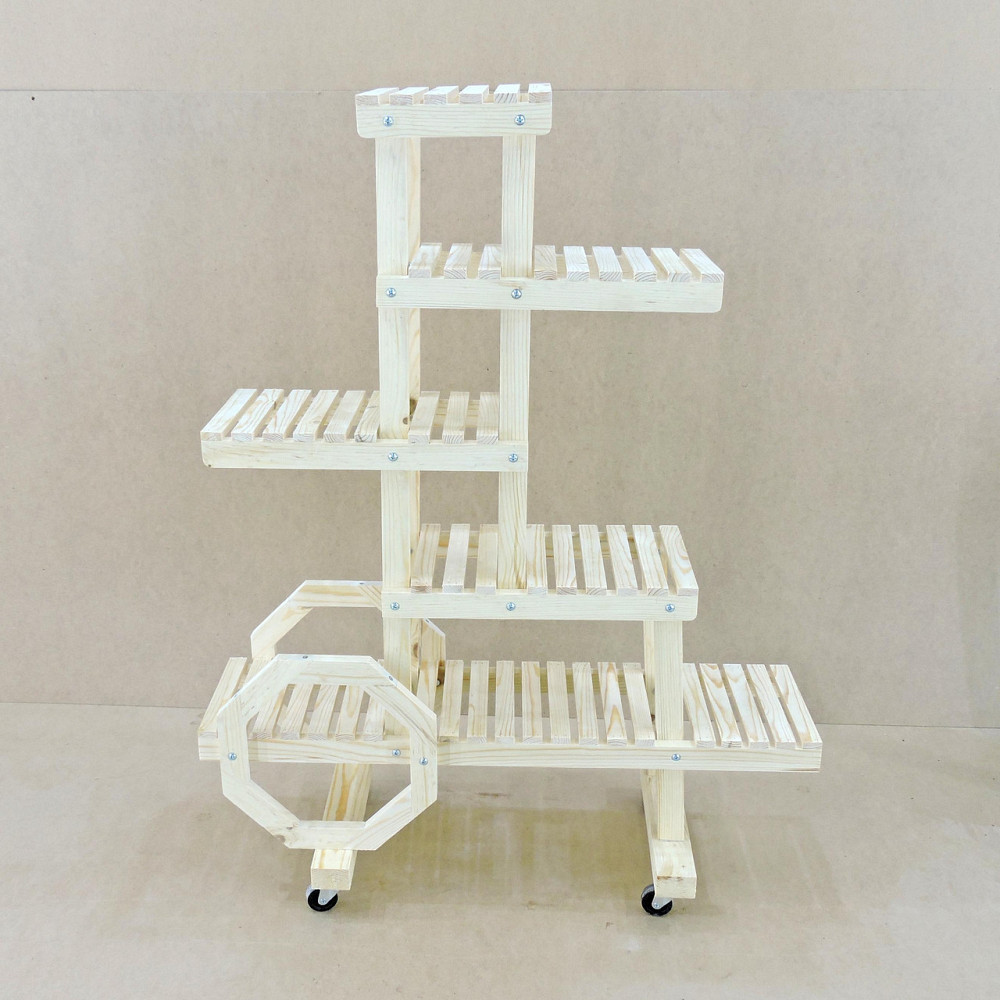 Підставка для квітів "Муліно" на коліщатках бланже Миколаїв - фото 3