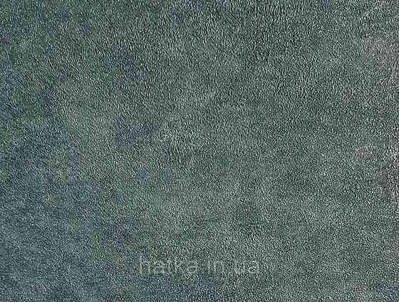 Шпалери вінілові на флізеліні гарячого тиснення Sintra Atmosphere під штукатурку однотон зелені смарагд 512364 Київ