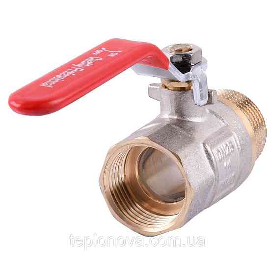 Кран кульовий прямий Q PROFESSIONAL 1" НВ КР PN40 QP152 Чернівці