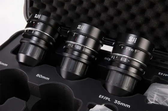 Об'єктив Laowa Zestaw Obiektywów Venus Optics Nanomorph 27 Mm, 35 50 Mm S35 Blue Do Arri Pl/Canon Ef Київ