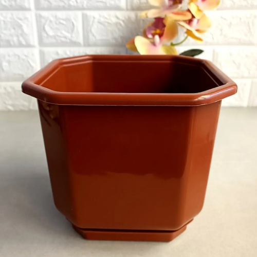 Вазон Дама з підставкою 32*32см теракот Алеана Житомир