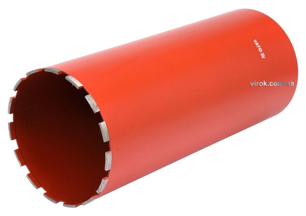 Свердло корончате по каменю, бетону YATO: Ø=182 мм, l=430 мм, з алмазн. пругами, хвостовик- М32 [2] Одесса - изображение 1