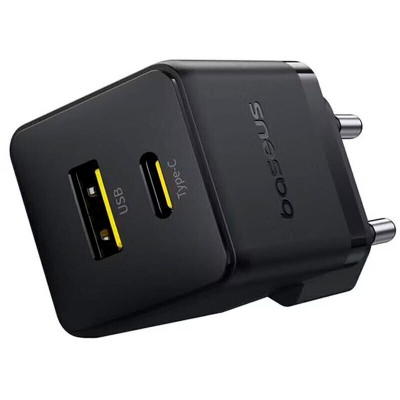 Зарядний пристрій Baseus Palm Fast Charger C+U 30W cluster black (P1011160A113-00) Вінниця - фото 4