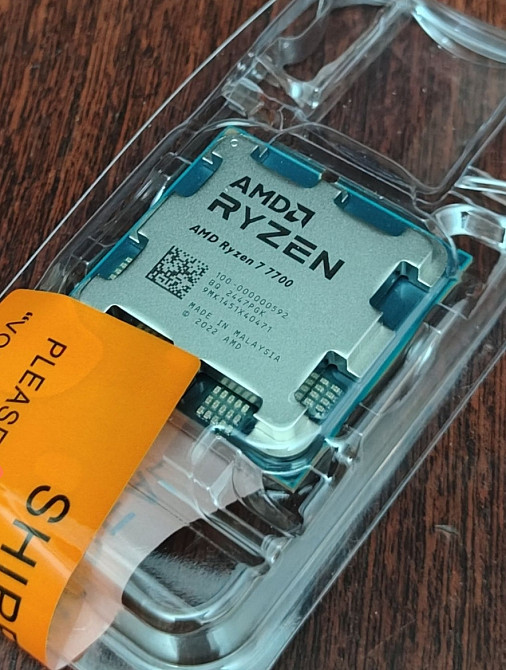 Процессор AMD Ryzen 7 7700 новый, на пломбе Харьков - изображение 1