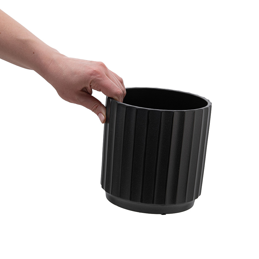 elemi Набір кашпо для квітів керамічні elemi "Грань" (13.5"; 16"; 20.5") (1,4 л; 2,4 л; 4,2 л) Коломыя - изображение 8