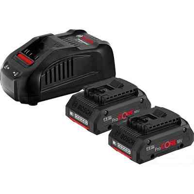 Набір акумулятор + зарядний пристрій Bosch набір 2 x ProCORE 18V 4.0Ah + ЗП (1.600.A01.6GF) Вінниця