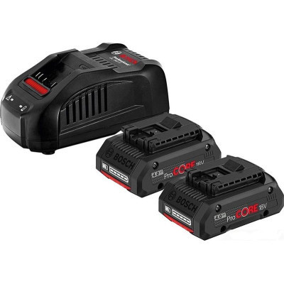 Набор аккумулятор + зарядное устройство Bosch набор 2 x ProCORE 18V 4.0Ah + ЗП (1.600.A01.6GF) Винница - изображение 1