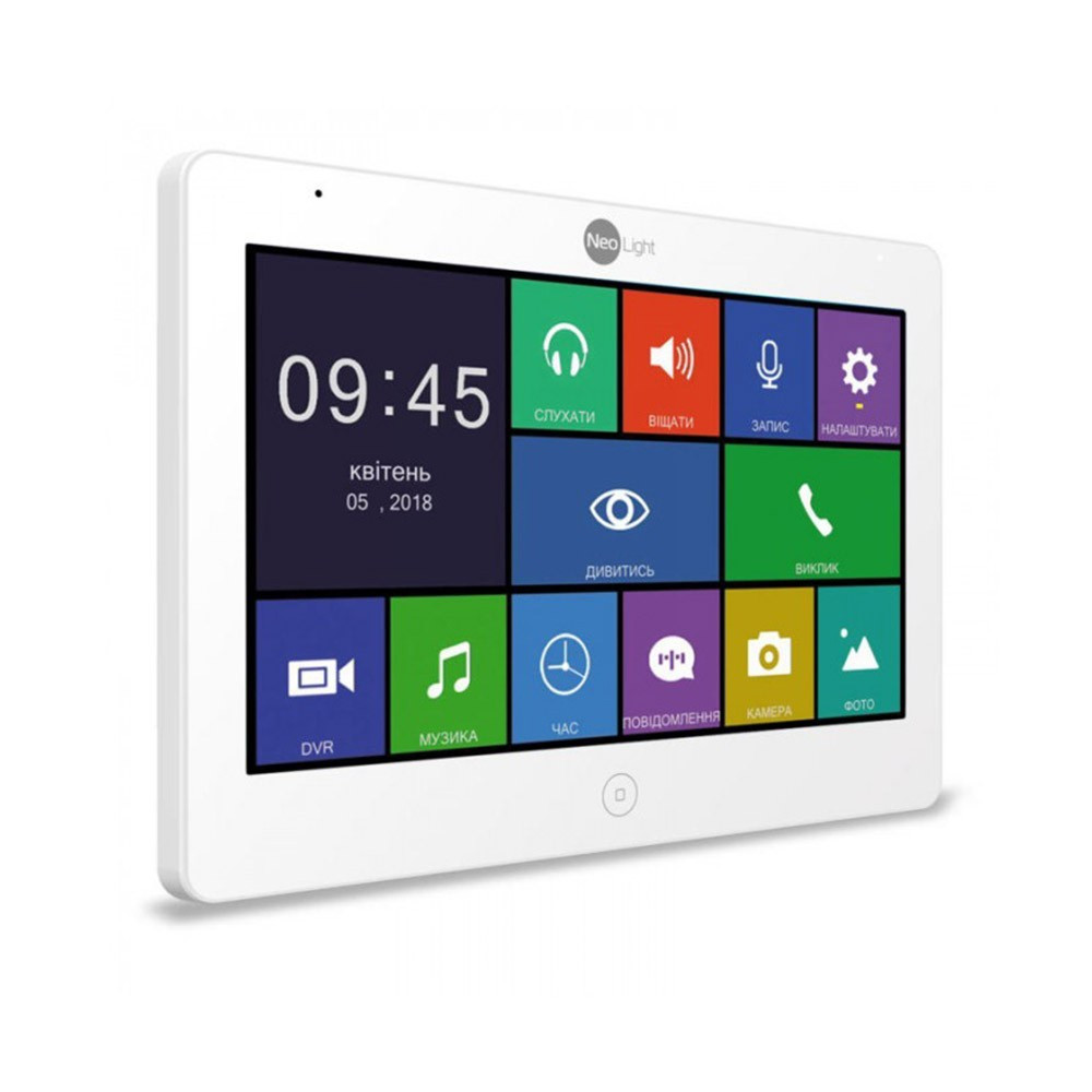 Комплект кольорового відеодомофона NeoLight Mezzo HD / Solo FHD Graphite Київ - фото 3