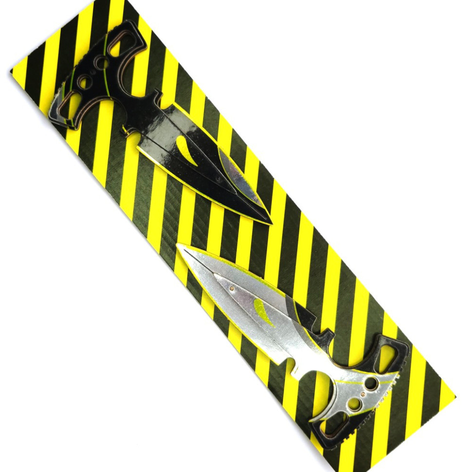 Комплект сувенірних дерев'яних ножів "SO-2 ТИЧКОВИЙ HARMONY" DAG-H Вінниця - фото 1