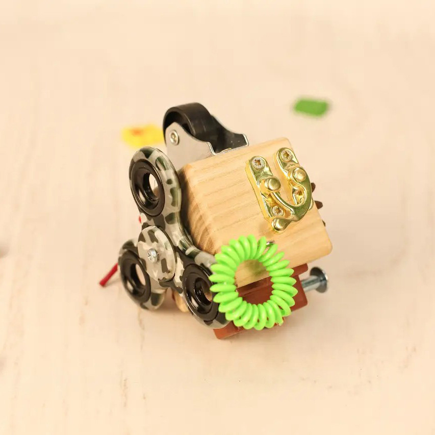 Розвиваюча іграшка Бізікуб "Дорожній" Temple Group TG200139 5х5х5 см Вінниця - фото 3