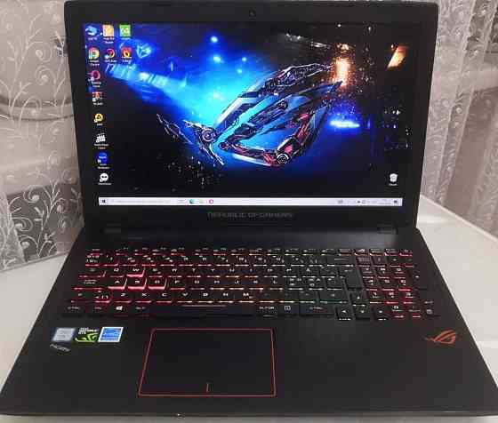 Ноутбук: ASUS ROG Strix /i7-7700HQ/GTX1050 Ti 4Gb./RAM 16Gb./SSD +HDD Харків