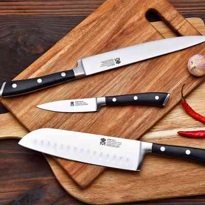 Кухонний ніж MasterPro Foodies collection сантоку 17,5 см (BGMP-4311) Вінниця