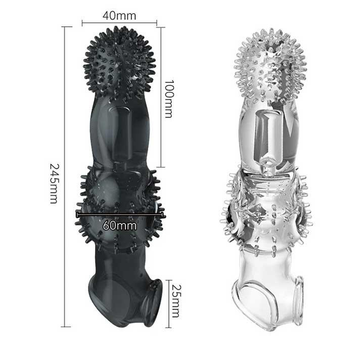 Вібронасадка для збільшення пінису 24,5 см. Збільшує пінист на 10 см Вінниця - фото 5