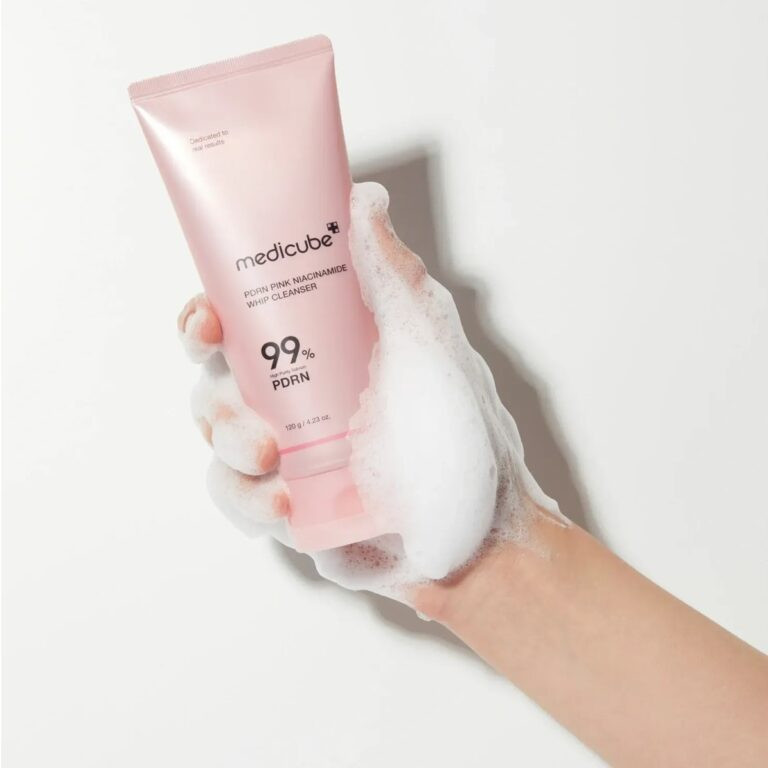 Пенка для умывания с полинуклеотидами и ниацинамидом PDRN Pink Niacinamide Whip Cleanser Medicube 120 г Киев - изображение 5